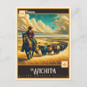 Wichita, Kansas |  Briefkaart (Voorkant)