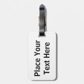 Wichita Kansas ICT Flag Bagagelabel (Achterkant verticaal)