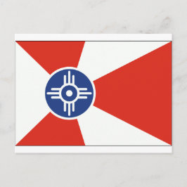 Wichita Kansas ICT Flag Briefkaart