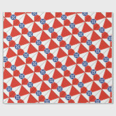 Wichita Kansas ICT Flag Cadeaupapier (Vlak)