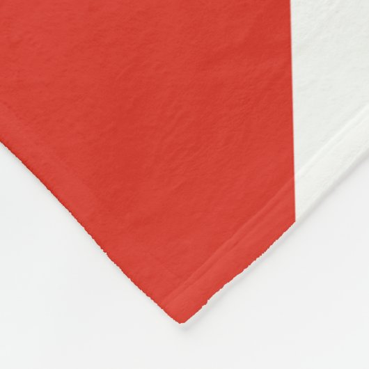 Wichita Kansas ICT Flag Fleece Deken (Hoek)