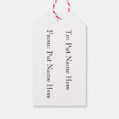 Wichita Kansas ICT Flag Gift Label Cadeaulabel (Achterkant)