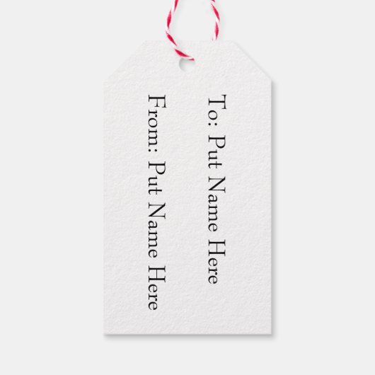 Wichita Kansas ICT Flag Gift Label Cadeaulabel (Achterkant)