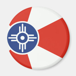 Wichita Kansas ICT Flag Magneet
