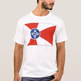 Wichita Kansas ICT Flag T-shirt