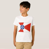 Wichita Kansas ICT Flag T-shirt (Voorkant volledig)