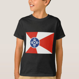 Wichita Kansas ICT Flag T-shirt