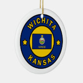 Wichita Kansas Keramisch Ornament (Rechts)