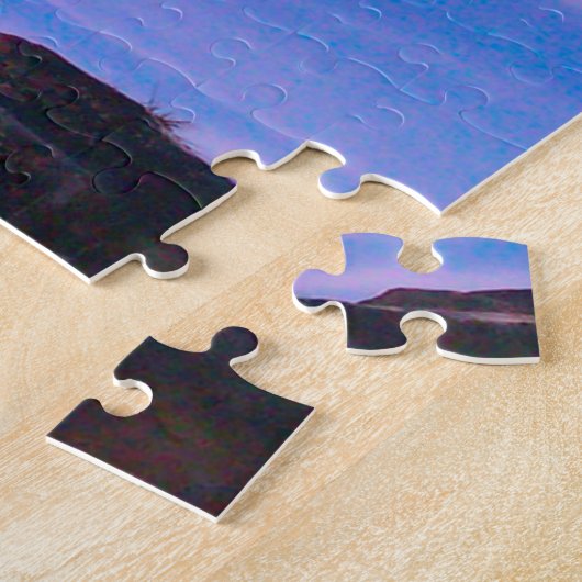 Wichita Kansas-kerstgroeten Legpuzzel (Zijkant)