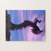 Wichita Kansas-kerstgroeten Legpuzzel (Horizontaal)