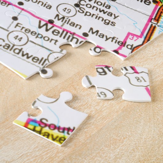 Wichita, Kansas Legpuzzel (Zijkant)