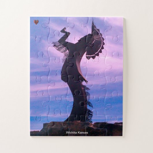 Wichita Kansas Legpuzzel (Verticaal)