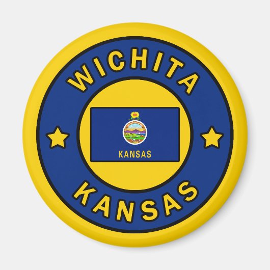 Wichita Kansas Magneet (Voorkant)