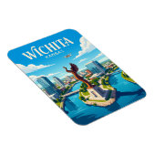 Wichita Kansas Magneet (Rechterzijde)
