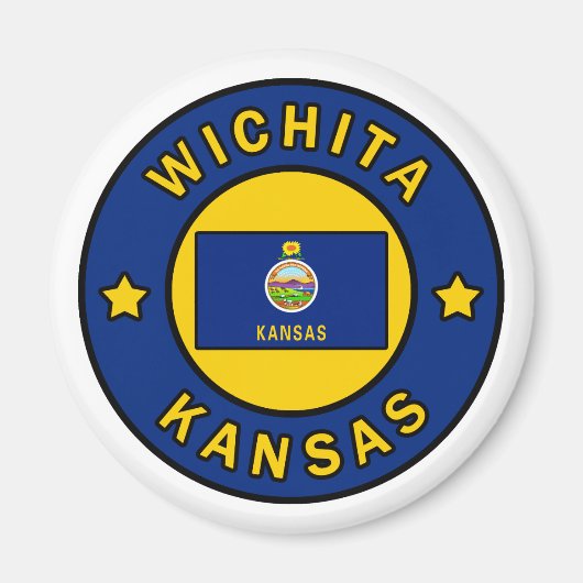 Wichita Kansas Magneet (Voorkant)