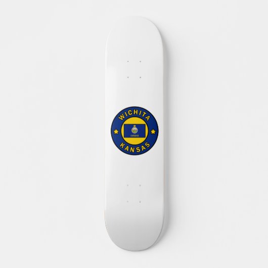 Wichita Kansas Persoonlijk Skateboard (Voorkant)