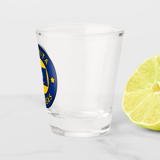 Wichita Kansas Shot Glas (Rechts)