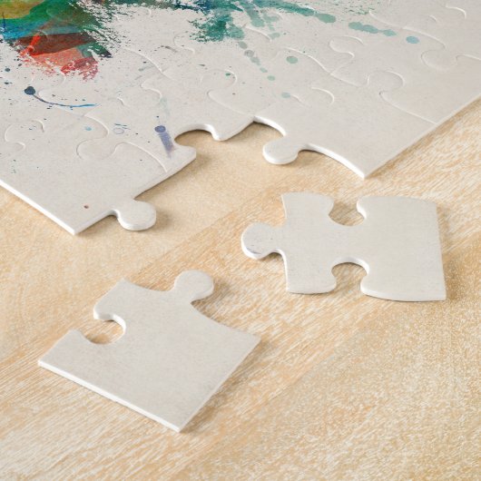 Wichita Kansas Skyline Legpuzzel (Zijkant)