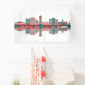 Wichita Kansas Skyline Spandoek (Insitu)