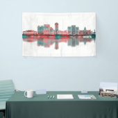 Wichita Kansas Skyline Spandoek (Beurs)
