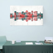 Wichita Kansas Skyline Spandoek (Beurs)