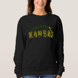 Wichita Kansas State of Kansas Officiële Bloemenzo Trui