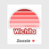 Wichita Kansas Sticker (Vel)