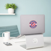 WICHITA, Kansas Sticker (Laptop op bureau)