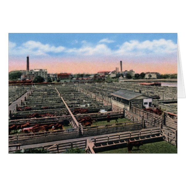Wichita Kansas Stockyards (Voorkant Horizontaal)
