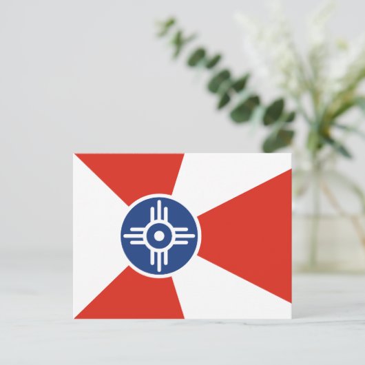 Wichita, Kansas, Verenigde Staten Briefkaart (Staand voorkant)