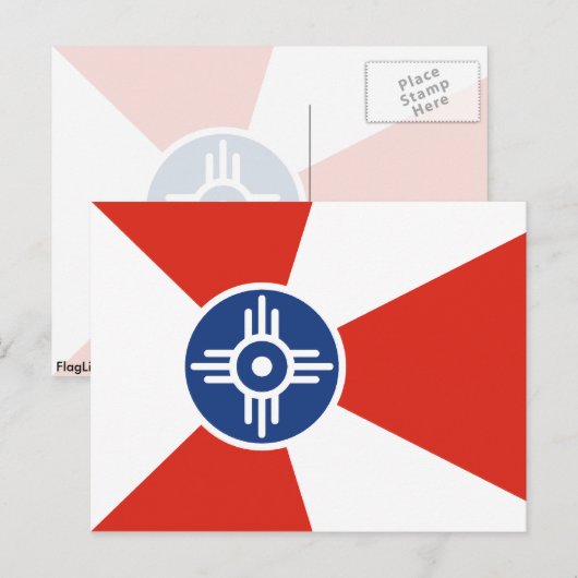 Wichita, Kansas, Verenigde Staten Briefkaart (Voorkant / Achterkant)