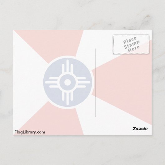 Wichita, Kansas, Verenigde Staten Briefkaart (Achterkant)