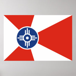 Wichita, Kansas, Verenigde Staten Poster