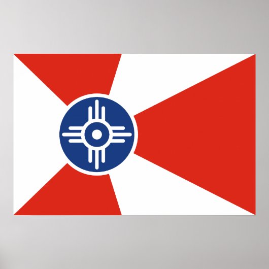 Wichita, Kansas, Verenigde Staten Poster (Voorkant)