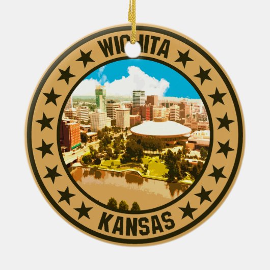 Wichita Keramisch Ornament (Achterkant)