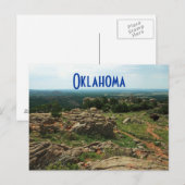 Wichita Mountains, Oklahoma Briefkaart (Voorkant / Achterkant)