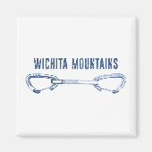 Wichita Mountains Rock-klimmer, Quickdraw Magneet (Voorkant)