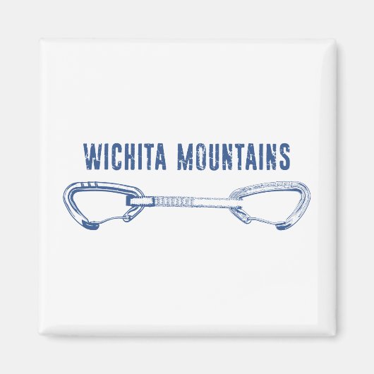 Wichita Mountains Rock-klimmer, Quickdraw Magneet (Voorkant)