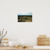 Wichita Mountains Vista met American Bison Poster (Keuken)
