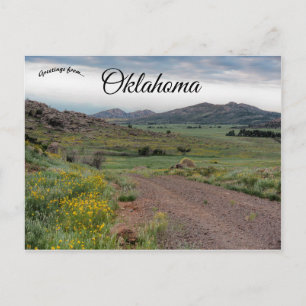 Wichita Mountains Wildlife Refuge Oklahoma Briefkaart