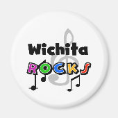 Wichita Rocks Magneet (Voorkant)