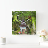 Wichtelwald   vierkante klok (Huis)