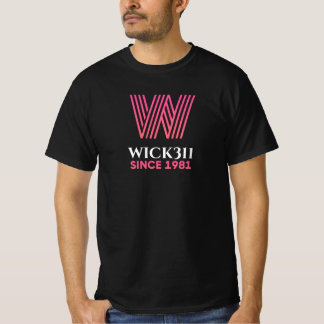 Wick311, Retro in Roze T-shirt