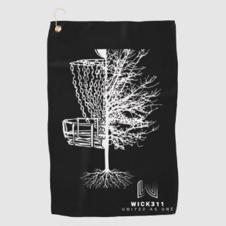 Wick 311 Boom van het leven Disc Golf Handdoek