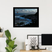 Wick Bay Viking-langschip Poster (Thuiskantoor)