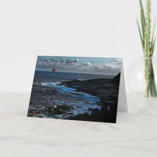 Wick Bay Viking-langskip Bedankkaart