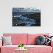 Wick Bay Viking-langskip Canvas Afdruk (Insitu (Woonkamer))