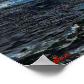 Wick Bay Viking-langskip Poster (Hoek)