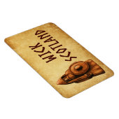 Wick Schotland Viking Krijger Magneet (Rechterzijde)
