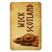 Wick Schotland Viking Krijger Magneet (Verticaal)
